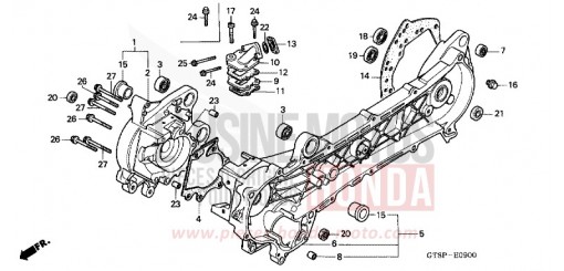 CARTER MOTEUR PK50MP de 1993